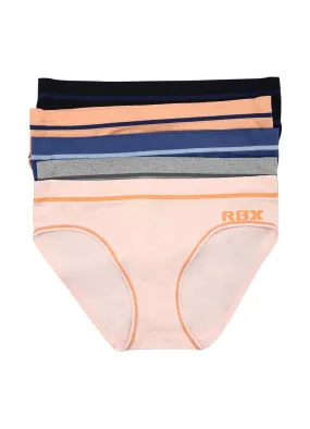 Seamless Striped Band Bikini 5-Pack