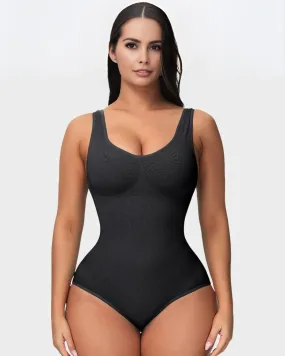 SheCurve® Smoothing Seamless Tank Top Bodysuit Tummy Control Shapewear