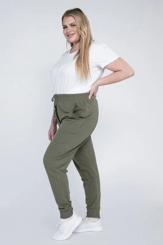 She's All That Plus-Size Jogger Pants