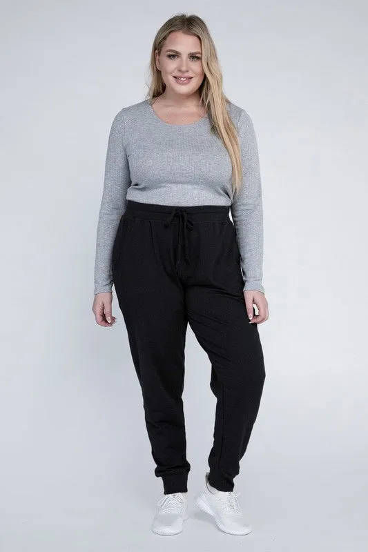 She's All That Plus-Size Jogger Pants