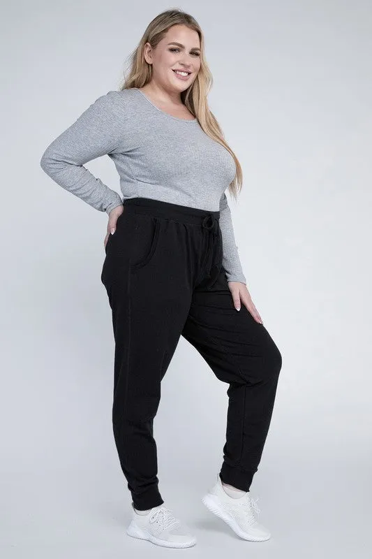 She's All That Plus-Size Jogger Pants