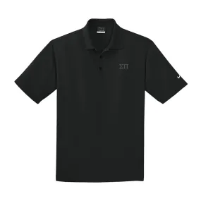 Sigma Pi Black Nike Performance Polo