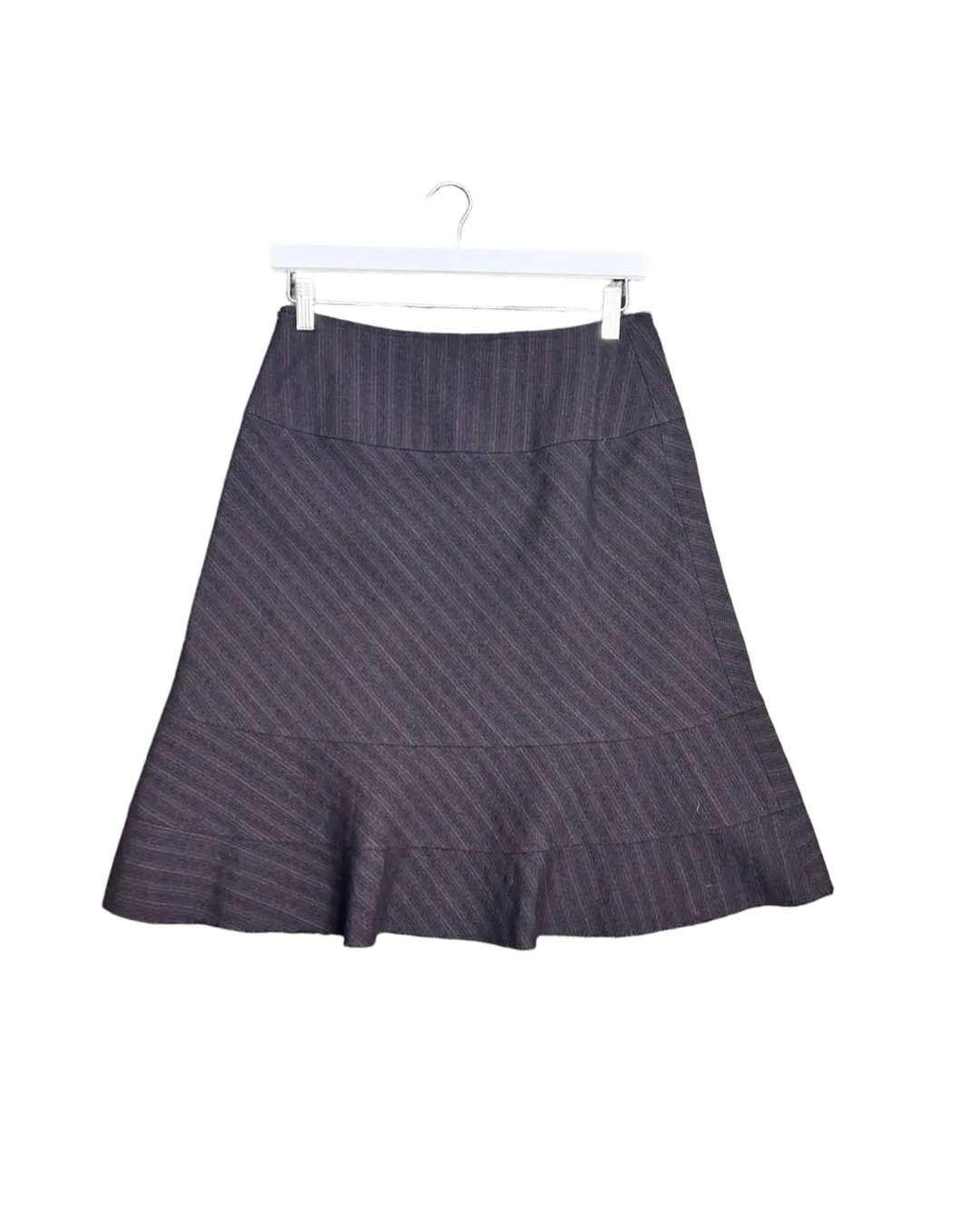 Size M - Junya Watanabe for Comme des Garçons Brown Stripe Midi Skirt