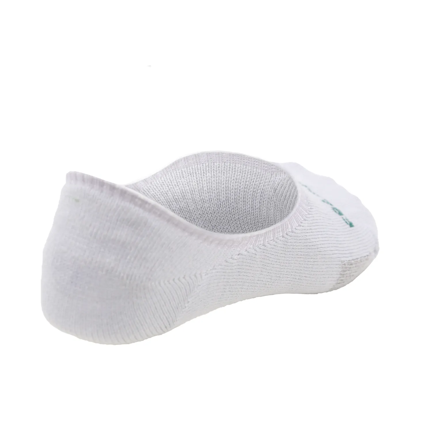 Slip-On No-Show Grounding Socks • Grey Organic Cotton