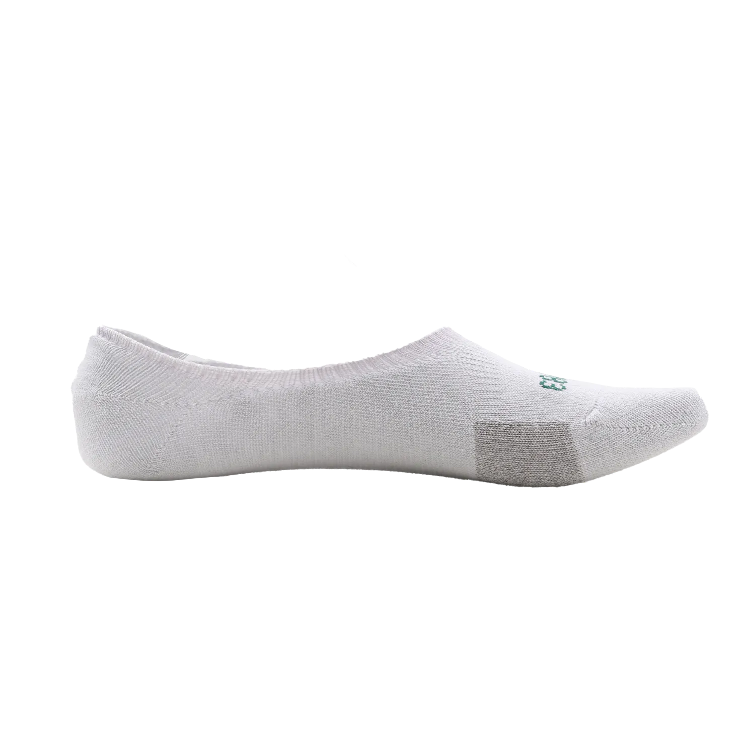 Slip-On No-Show Grounding Socks • Grey Organic Cotton