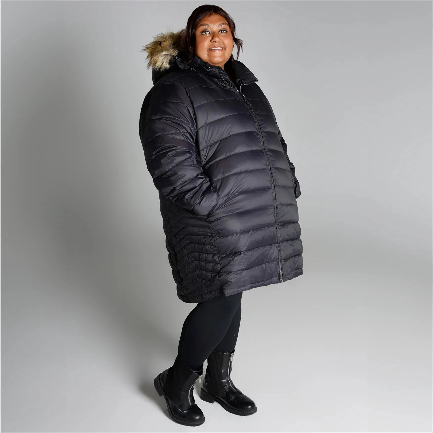 Snow Country Outerwear Women’s Plus Size 1X-6X Element Parka Jacket Coat