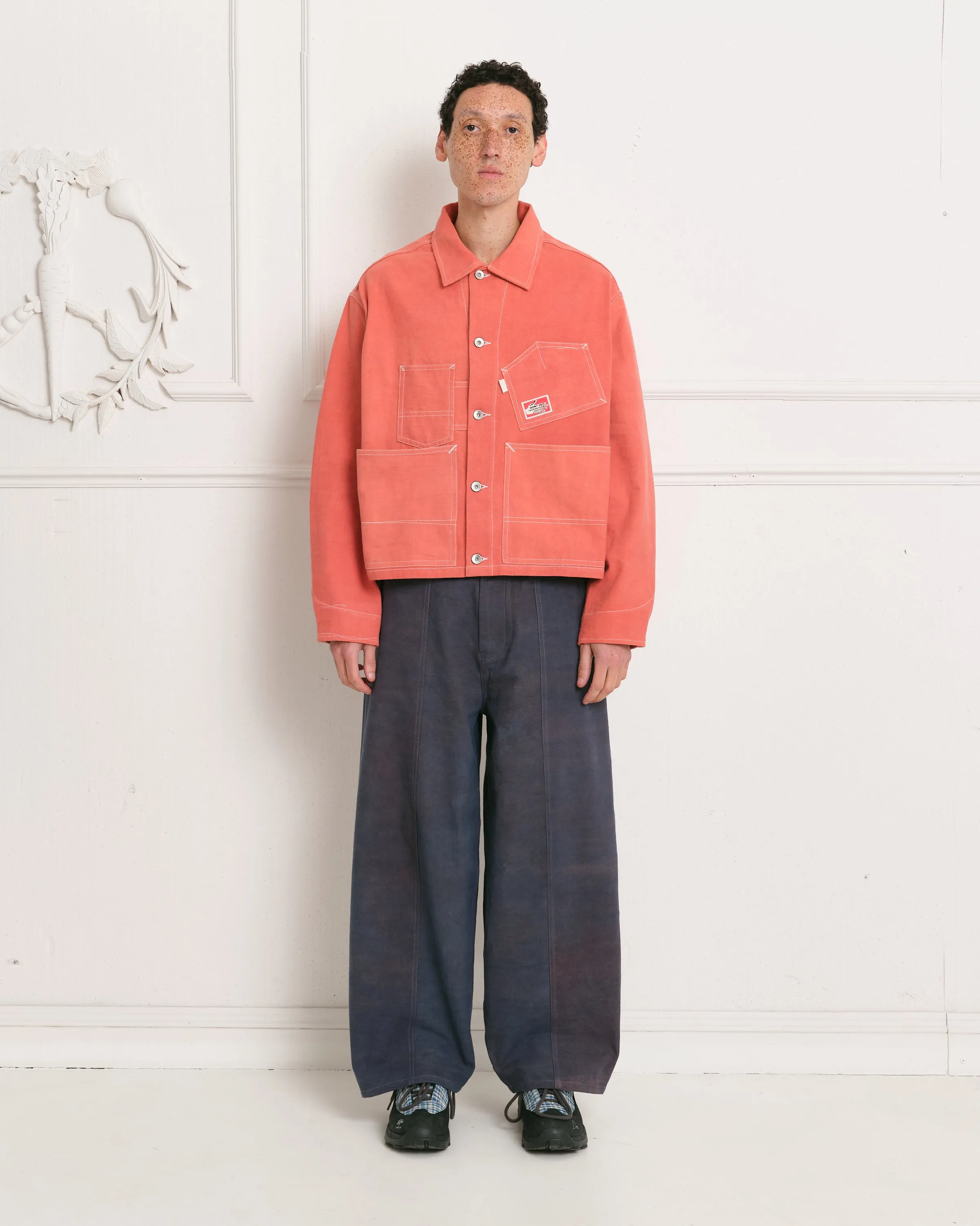 Station Jacket - Ancient Pink Wonky-Wear