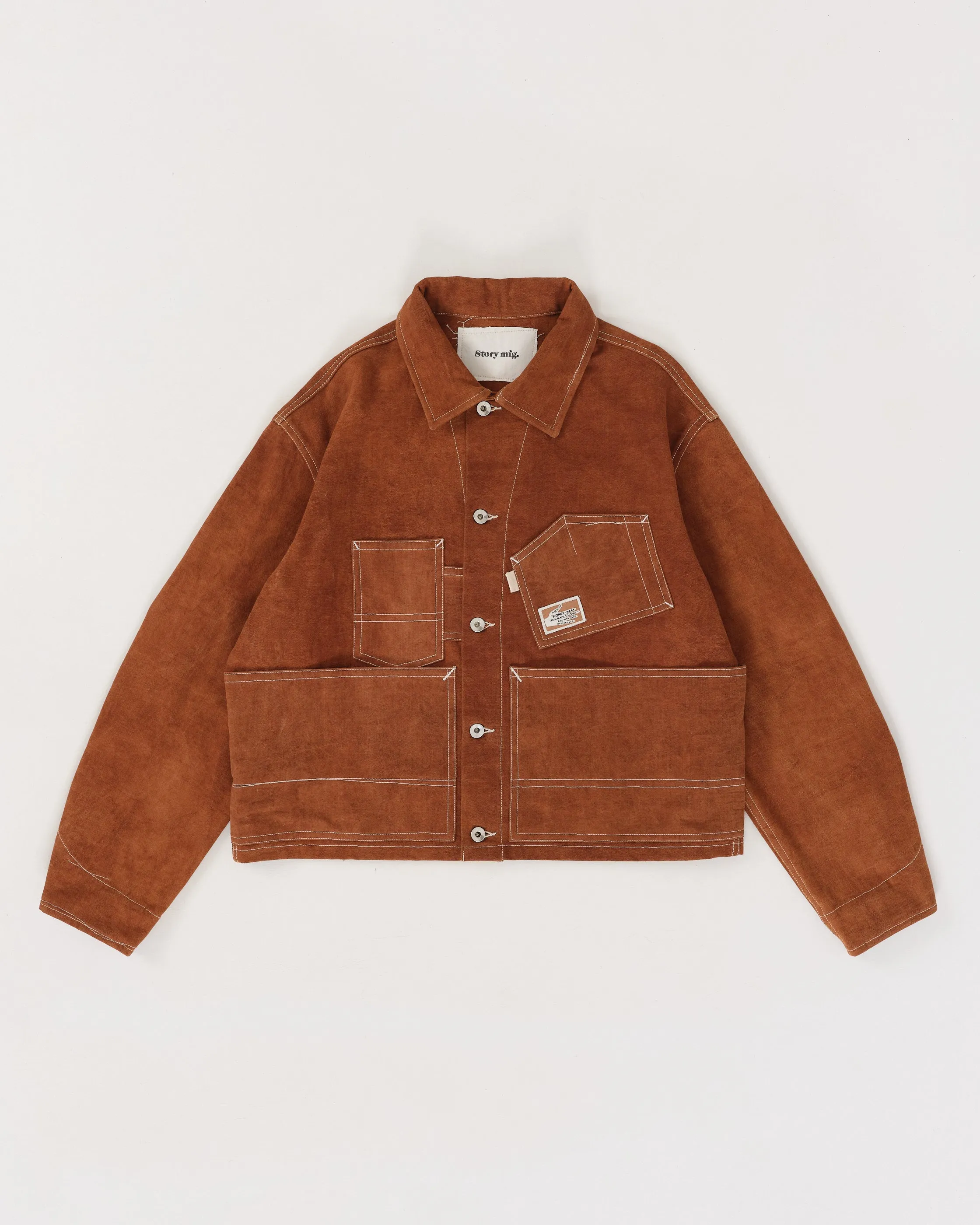 Station Jacket - Brown Wonky-Wear