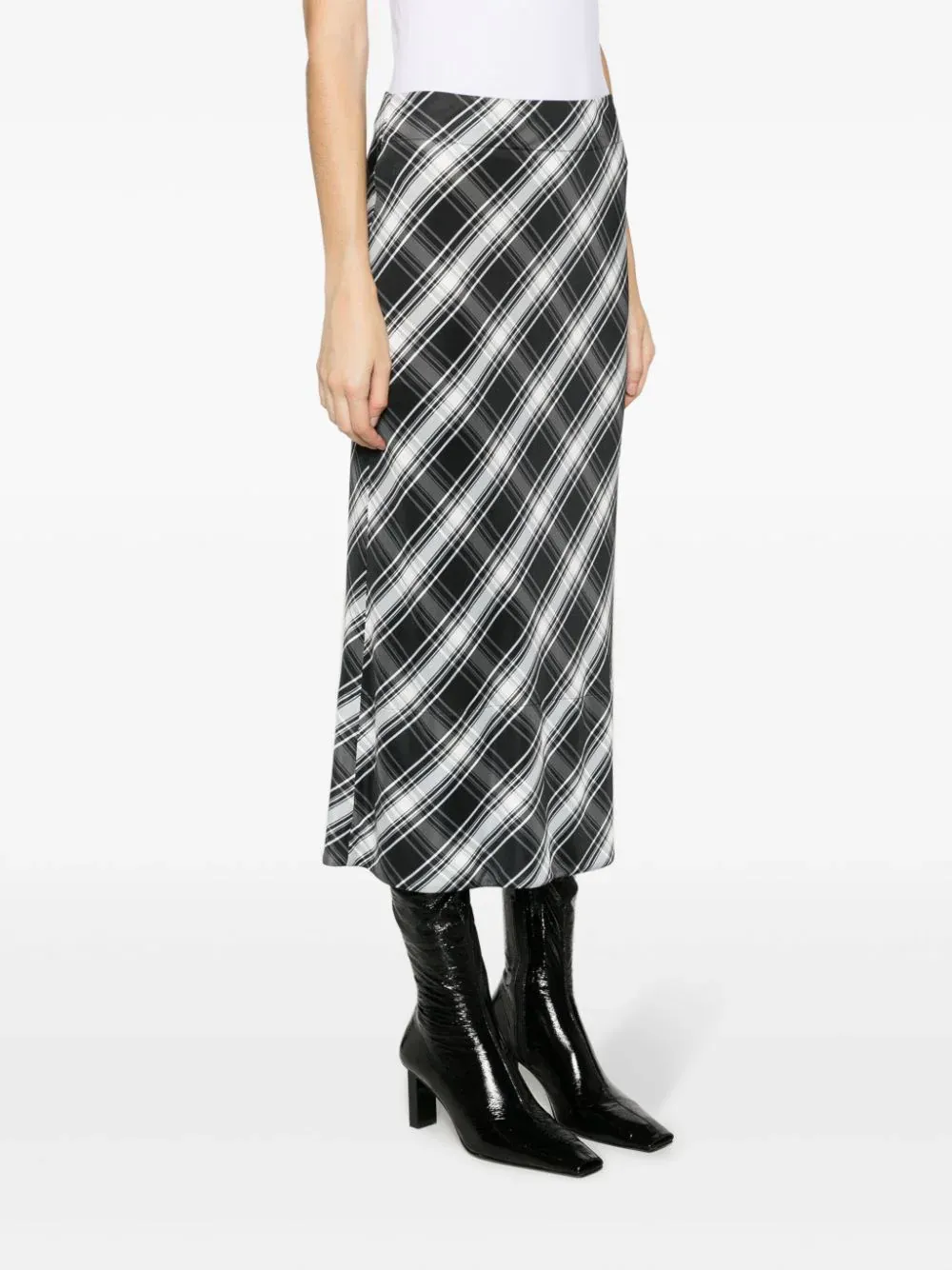 Straight Midi Skirt