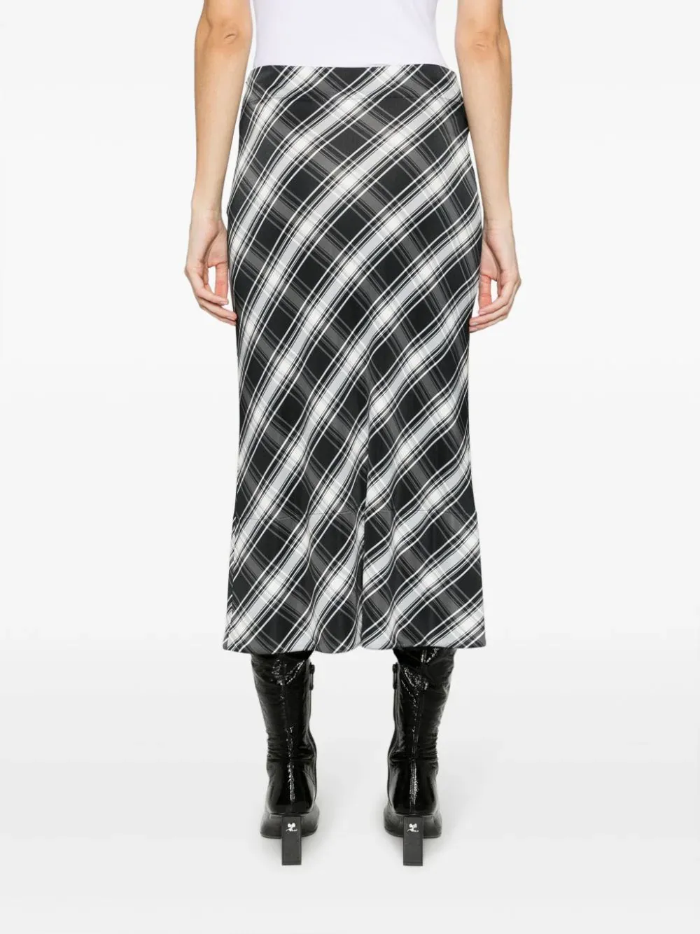 Straight Midi Skirt