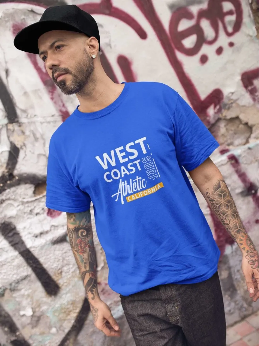 Stylish mens T shirts for men 'West Coast Athletic'