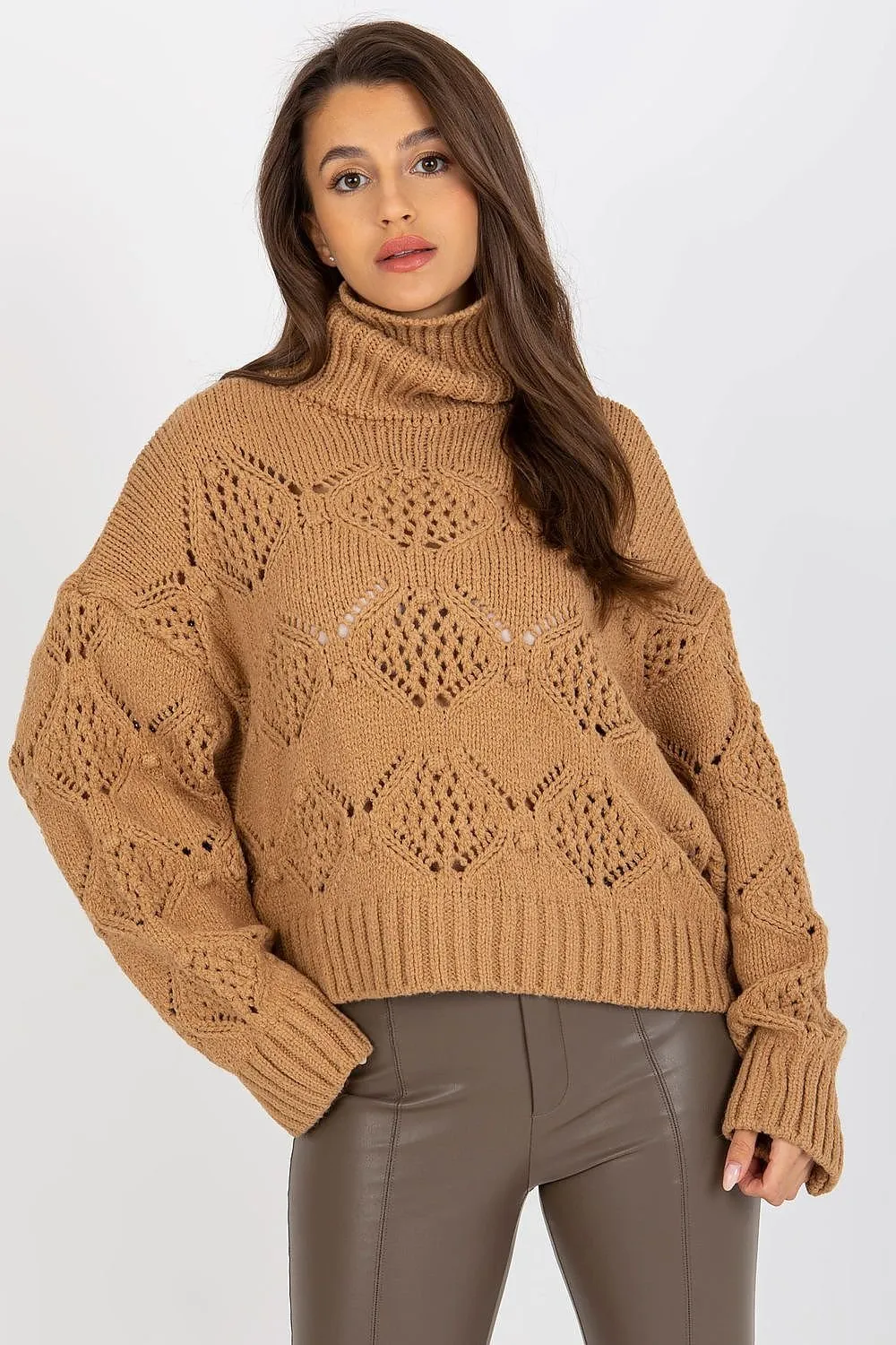 TEEK - Turtleneck Knitted Loose Sweater