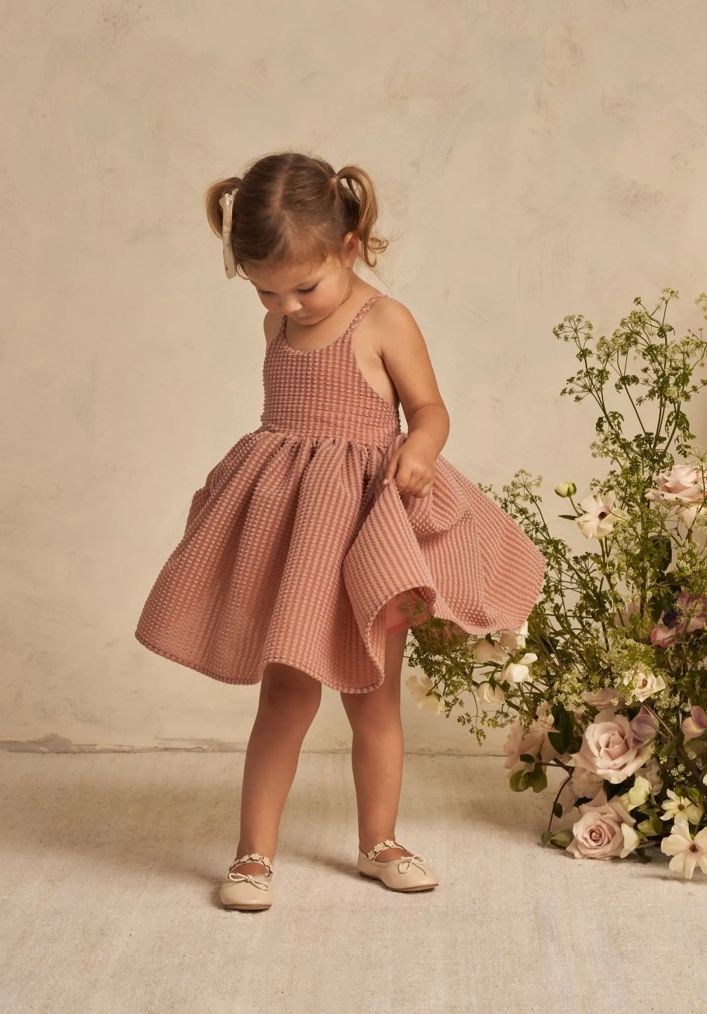 The Pippa Dress by Noralee - Lipstick - KIDS