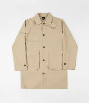 The Quiet Life Houndstooth Trench Jacket - Tan