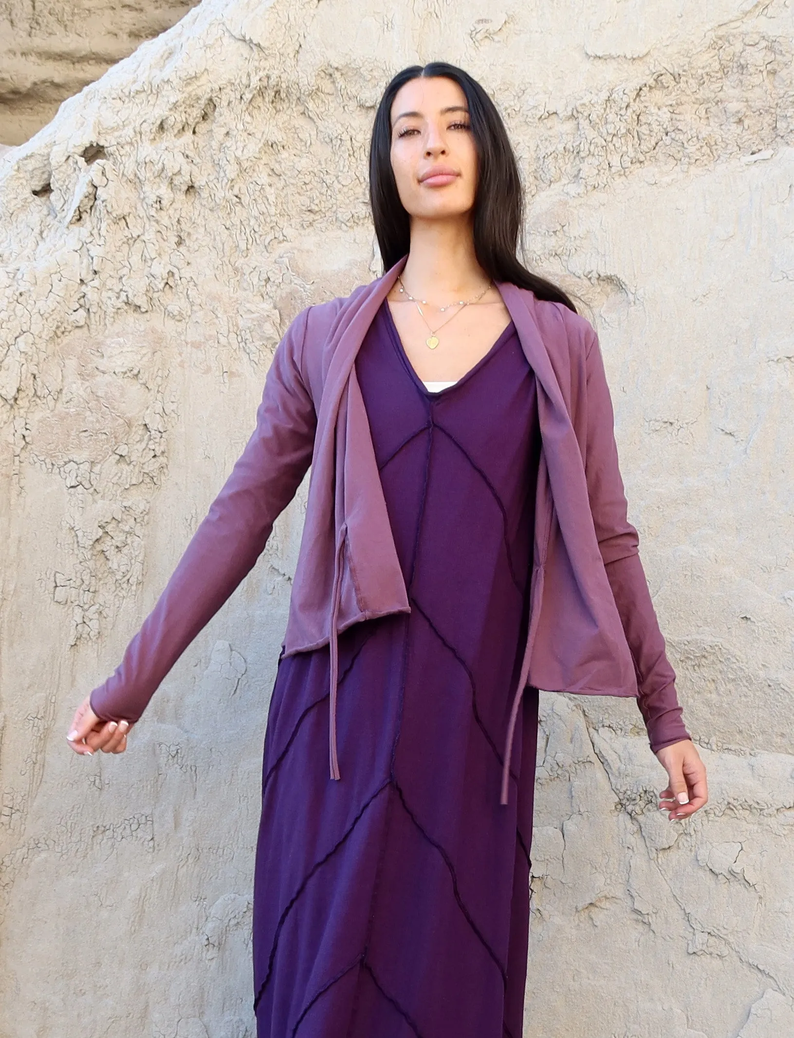 Tie Front Ojai Cropped Cardigan