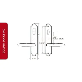 Torino Active Handle Set 854-16115