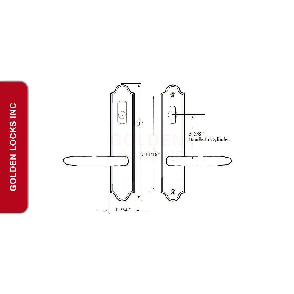 Torino Active Handle Set 854-16115