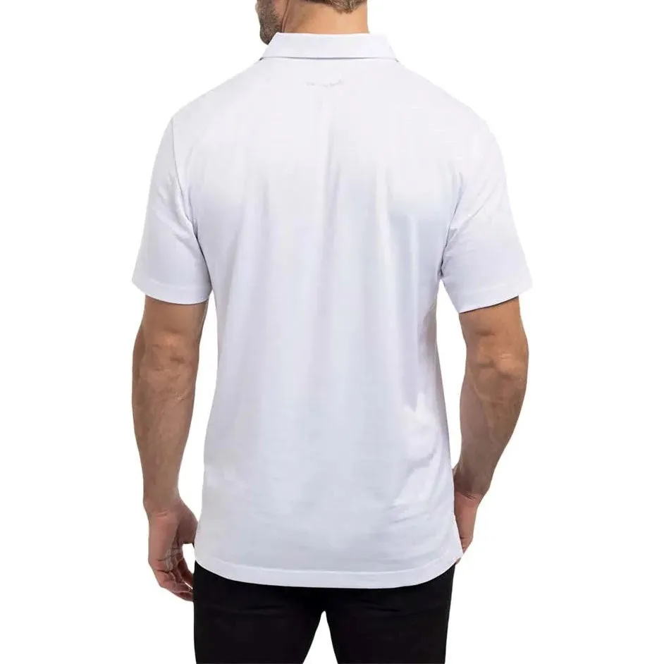 Travis Mathew The Zinna Golf Polo Shirt - White