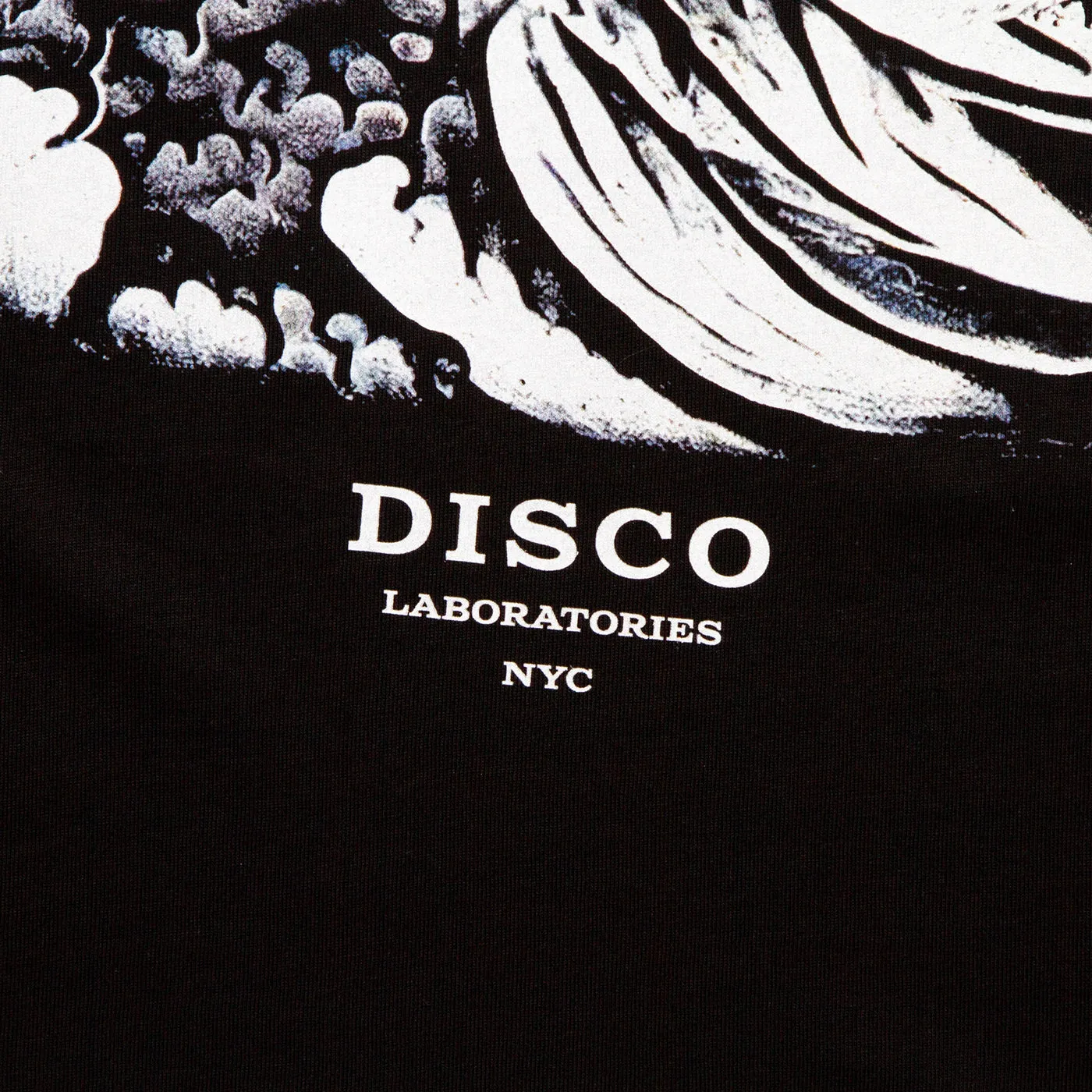 Tsunami Disco Labs NYC Back Print - Tshirt - Black