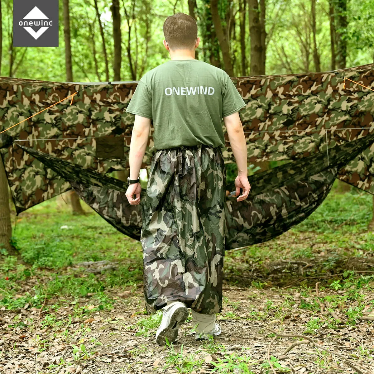 Ultralight Silnylon Rain Skirt Camo