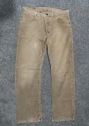 Vintage Nugat Cord 551  Levi Pants   #W146