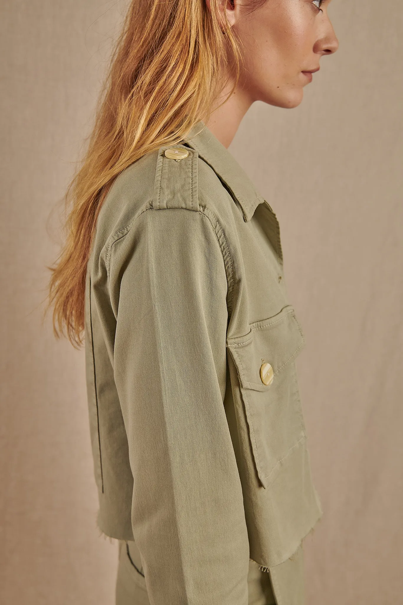 Women's Cropped Blaven Japanese Twill Jacket - Final Sale