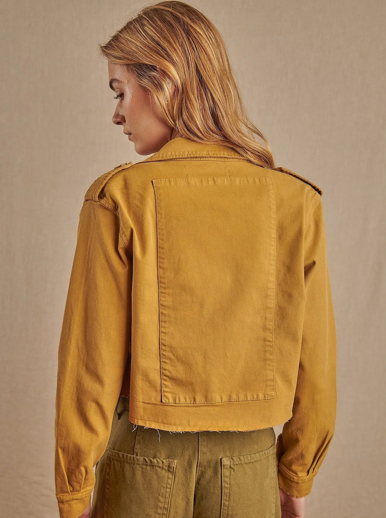 Women's Cropped Blaven Japanese Twill Jacket - Final Sale