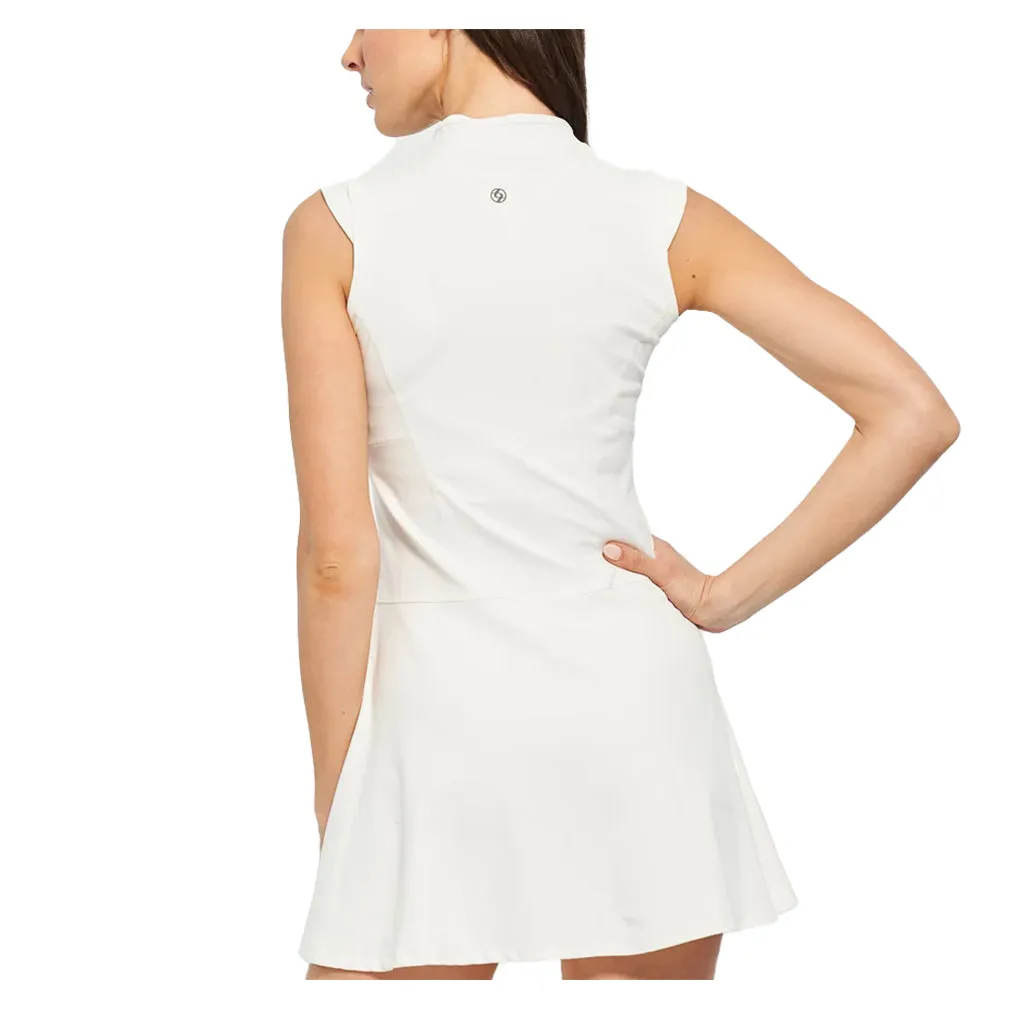 Women`s Elite Main Event Tennis Dress White