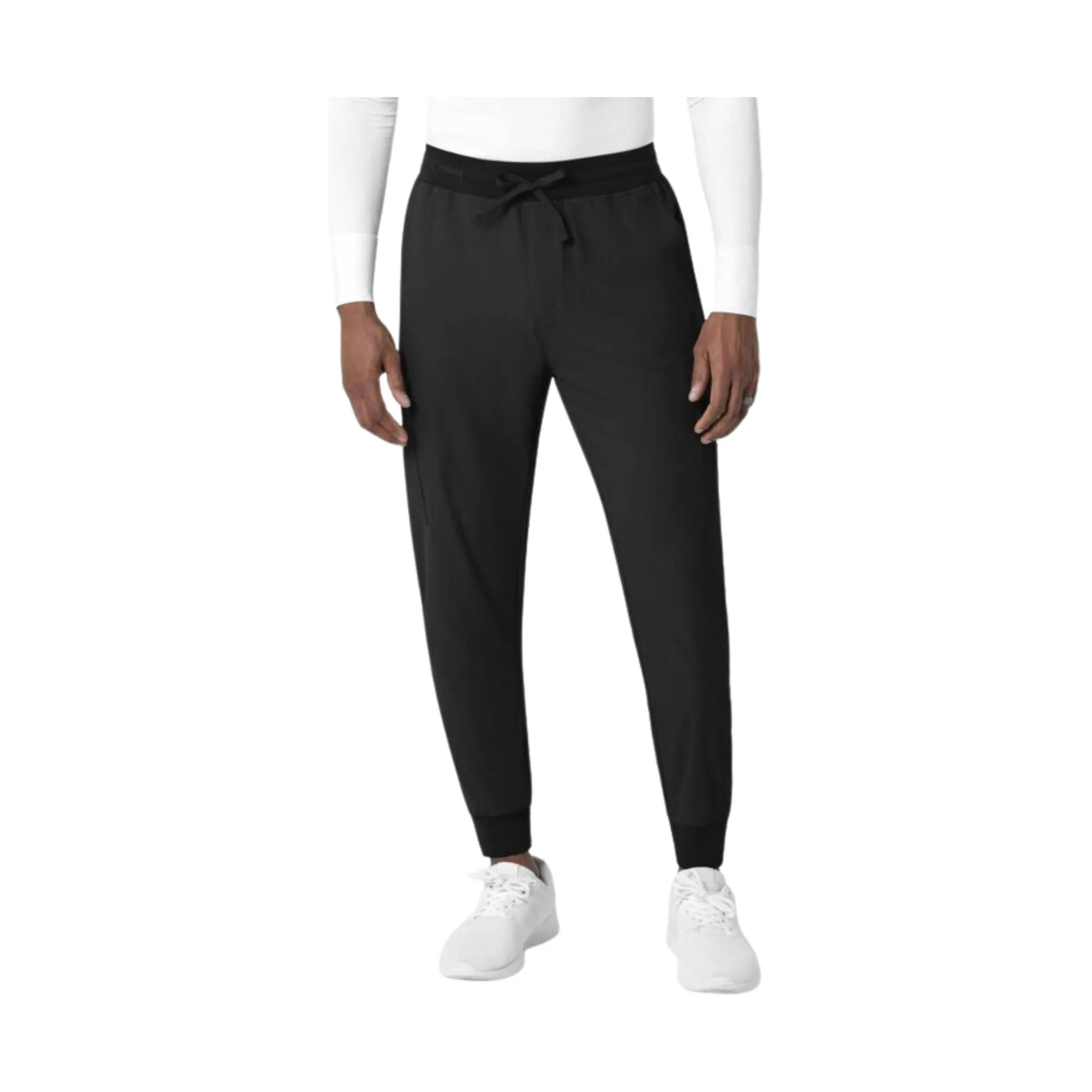 WonderWink Men's Utility Jogger Scrub Pant - Black