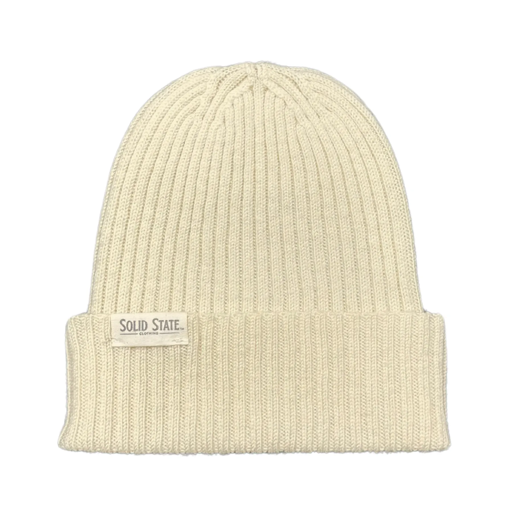 Wool Beanie - Natural